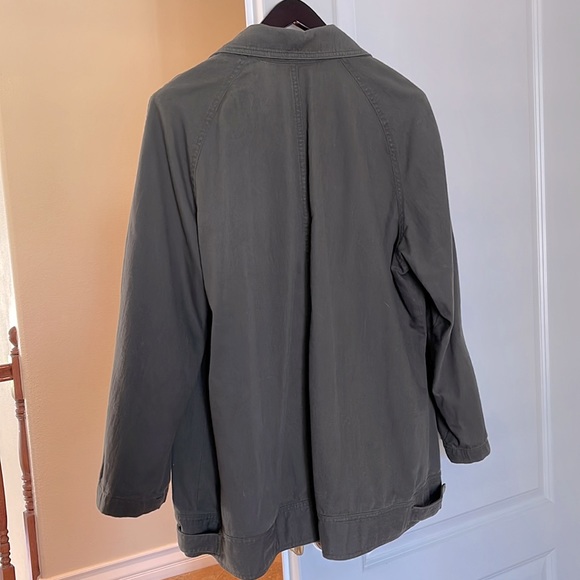 Cute double breasted utility jacket. EUC - Picture 8 of 9